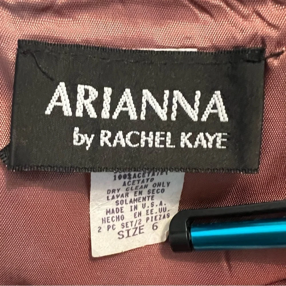 Arianna by Rachel Kaye Black Lace Nude Illusion Evening Maxi Dress 6 Cocktail - Picture 17 of 17